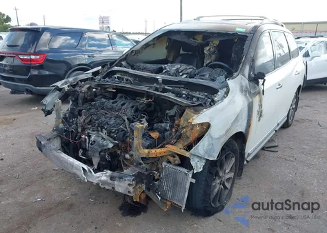 2014 Nissan Pathfinder Sl из США, поврежденный, VIN 5N1AR2MN9EC670160